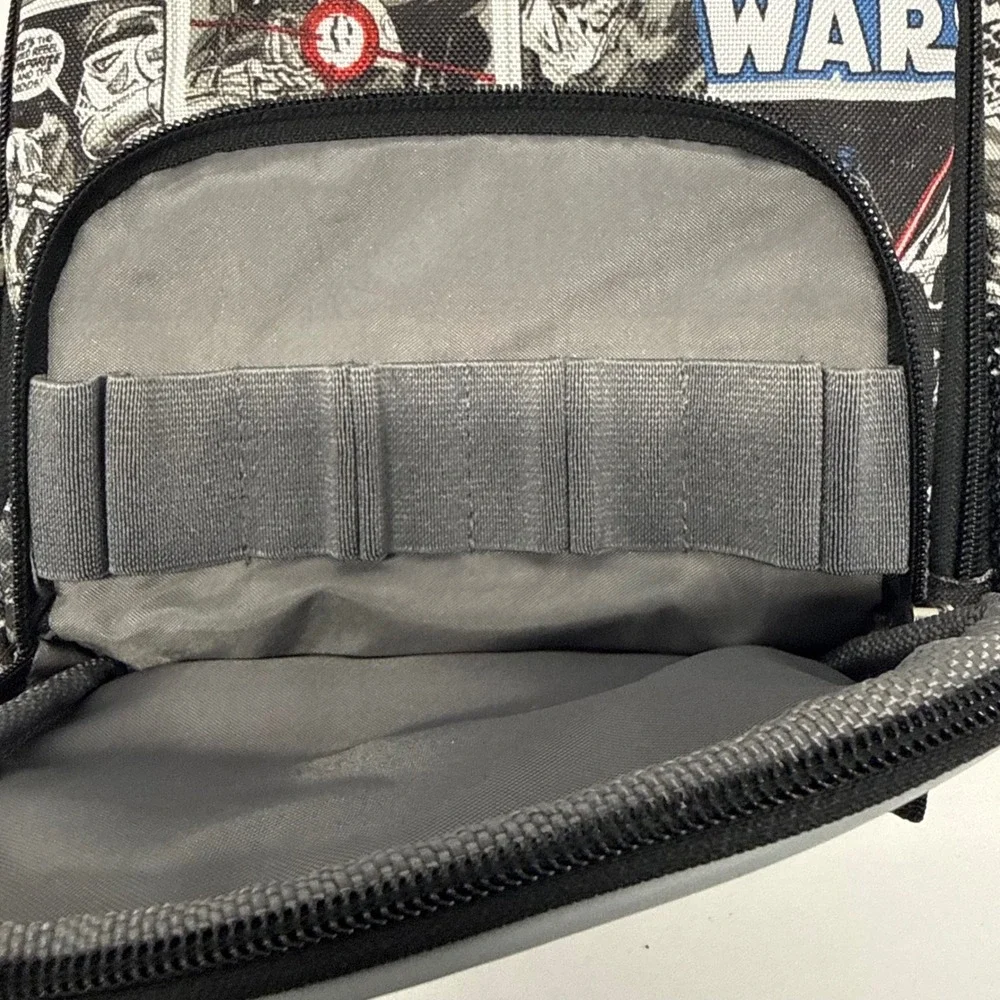 Pottery Barn Star Wars Comic Book Print Mini Backpack Darth Vader Luke Skywalker